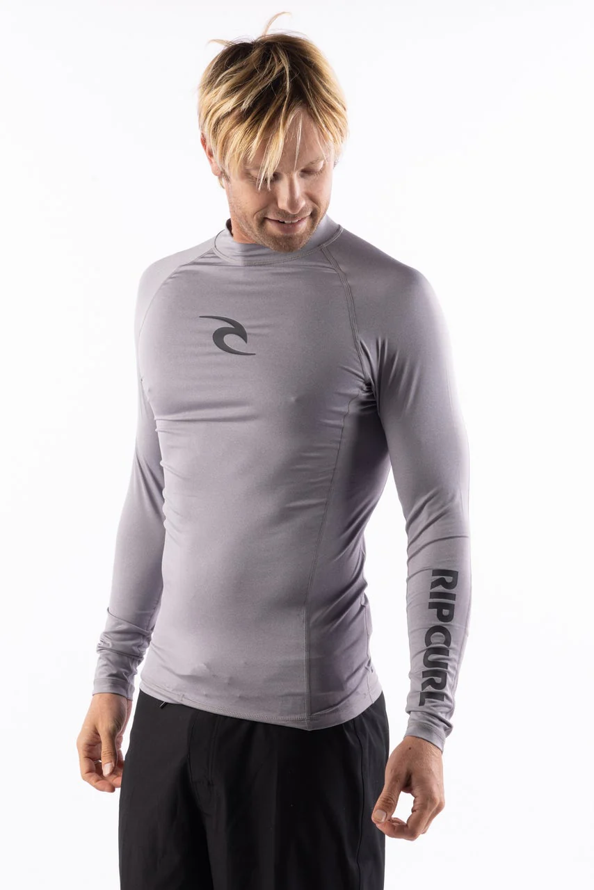 AZ Mens Long Sleeve Tight Fit Rash Vest - Image 3