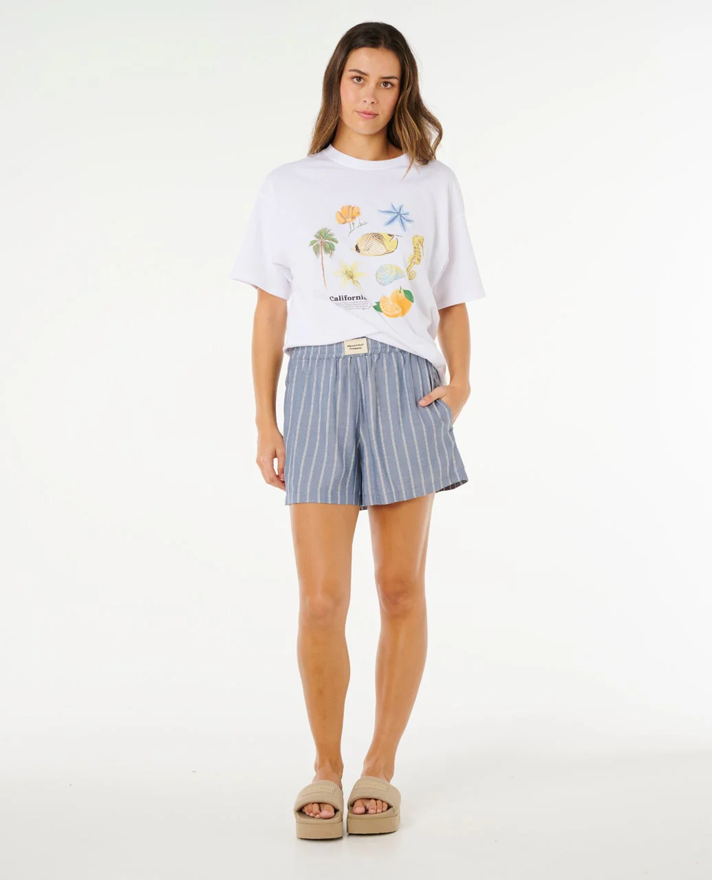 Beach Days Pinstripe Short - Image 7