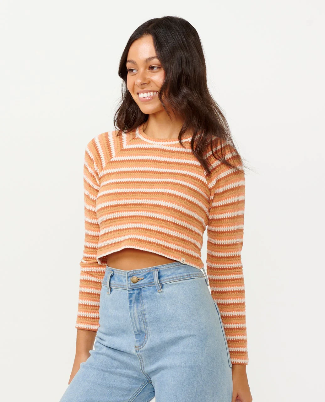 Bobbi Stripe Long Sleeve Tee - Image 2