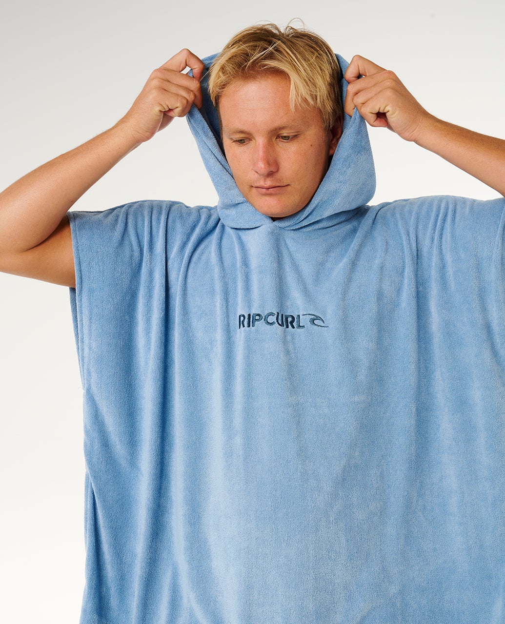 Brand Hooded Towel Poncho - Image 5