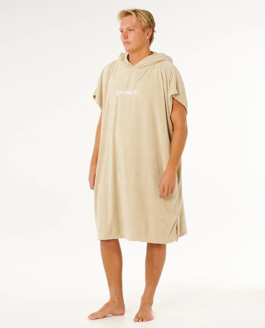 Brand Hooded Towel Poncho - Image 2