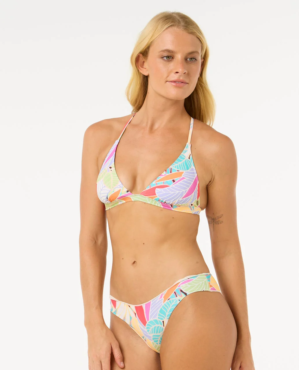 Cala Vadella Cross Back Triangle Bikini Top - Image 3