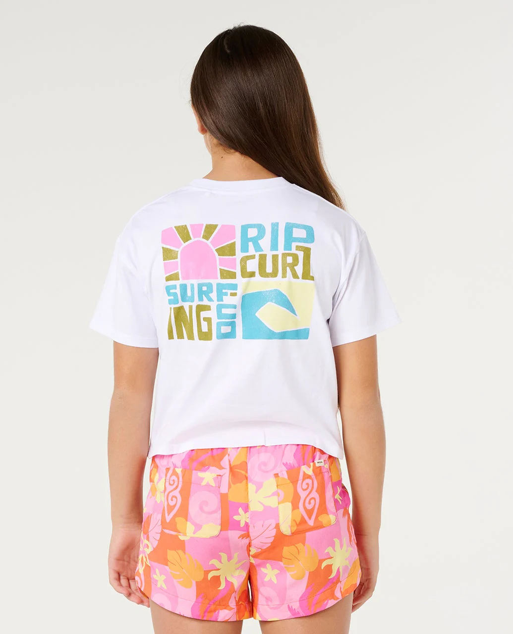 Catalina Island Crop Tee Girl - Image 3