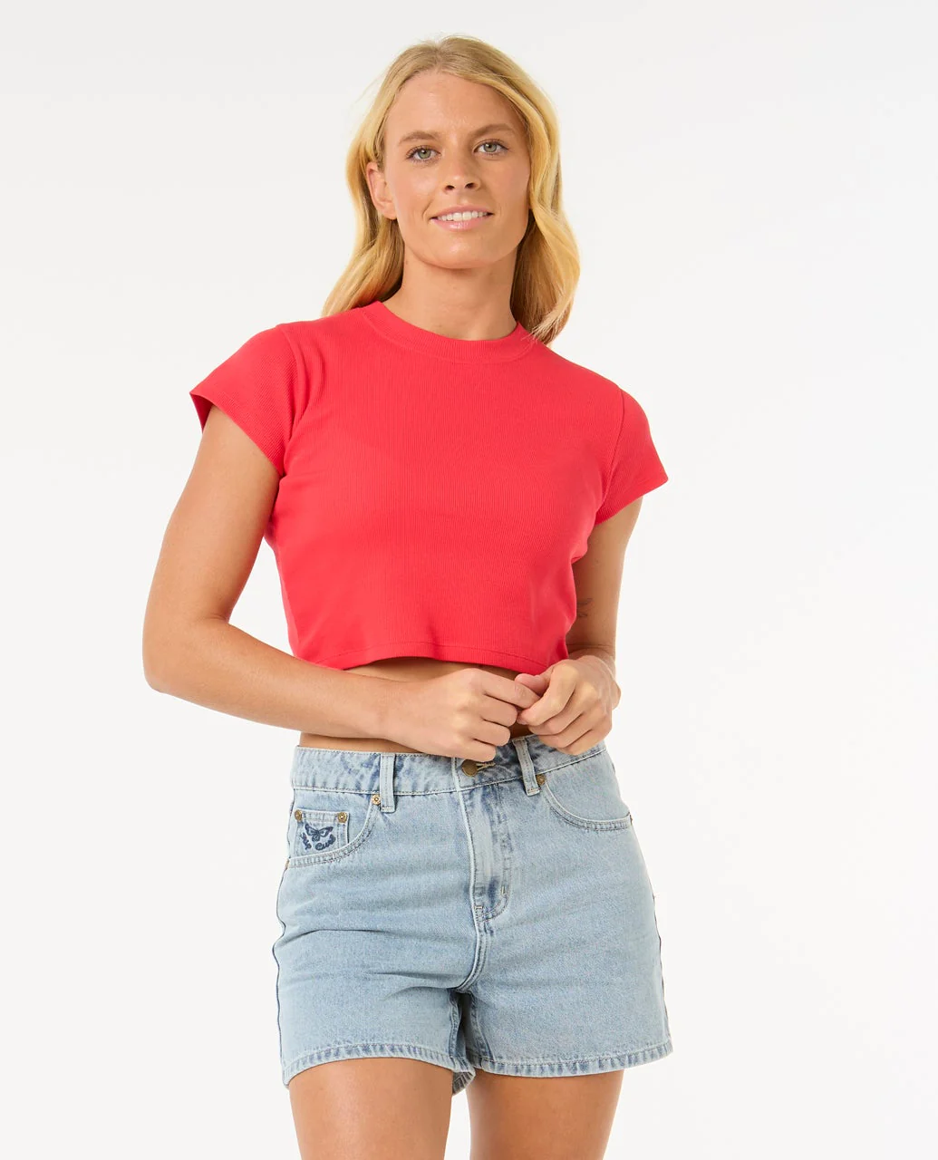 Classic Ribbed Tee - Image 2