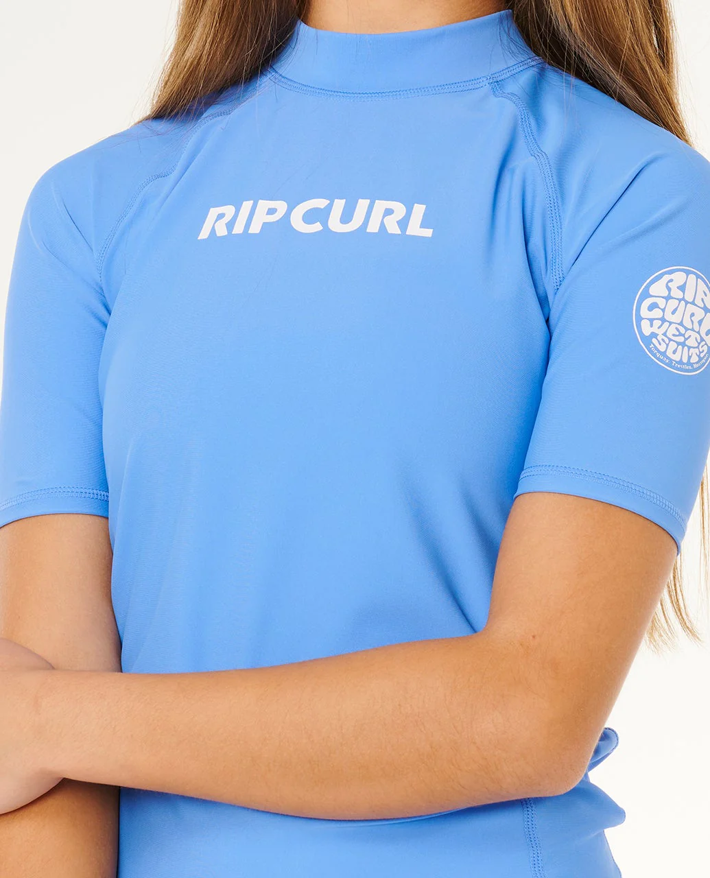 Classic Surf Short Sleeve Rash Vest Girl - Image 7