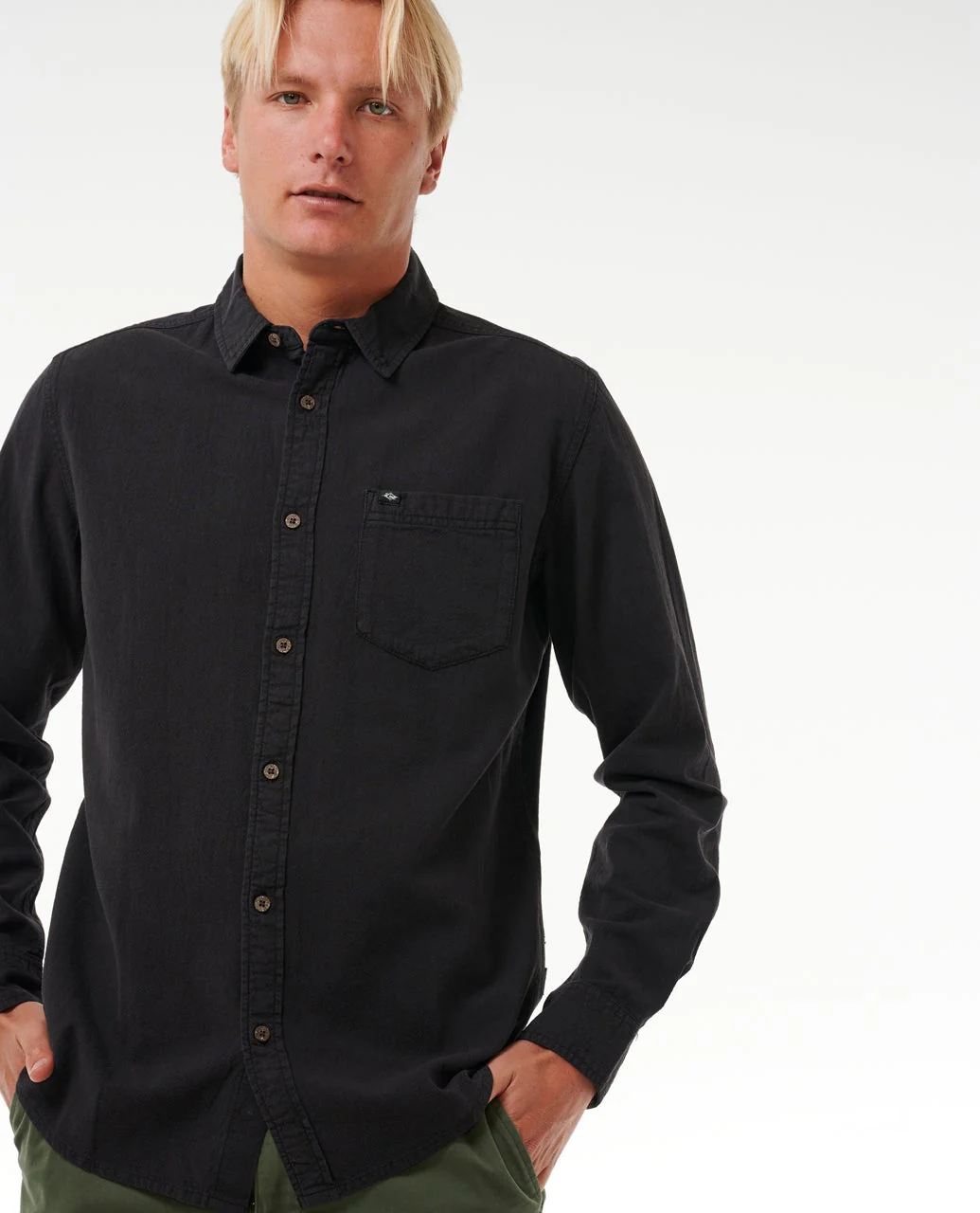 Classic Surf Washed Long Sleeve Shirt - Image 6