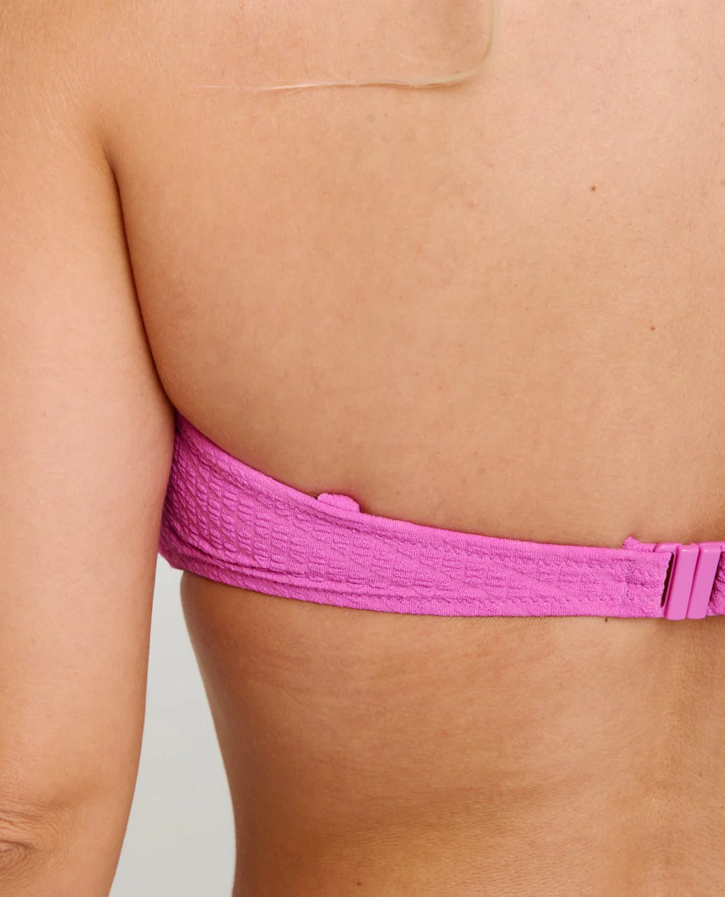 Custom Rib Bandeau Bikini Top - Image 5