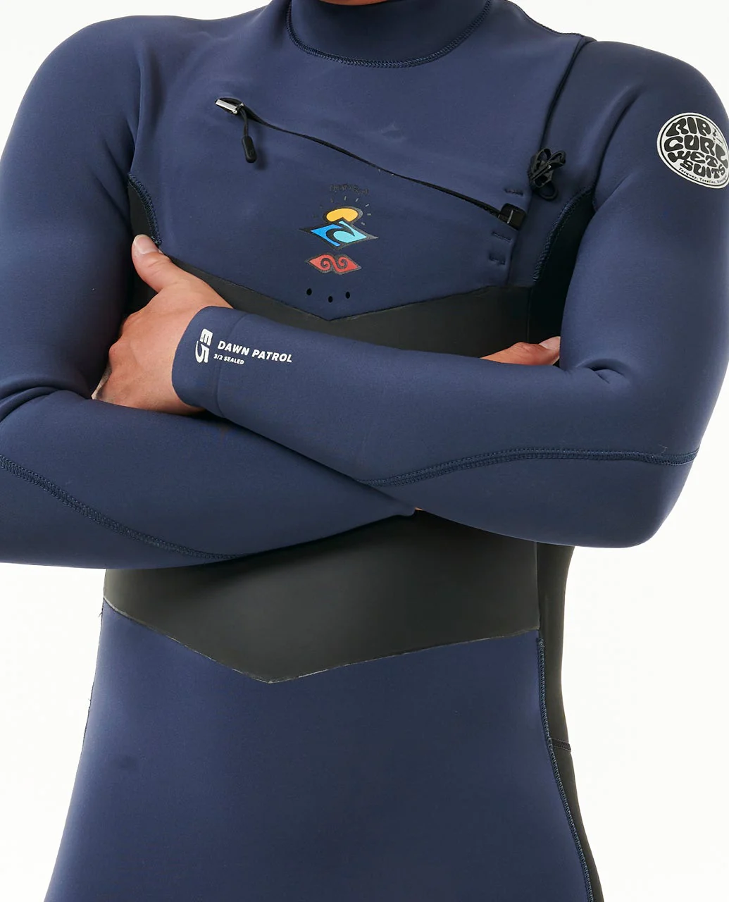 Dawn Patrol 3/2 Chest Zip Wetsuit - Image 5