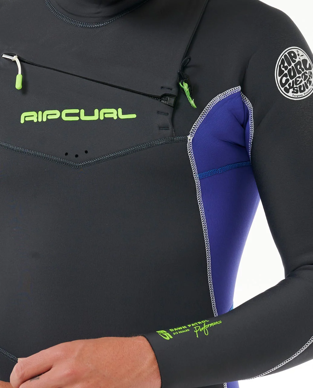 Dawn Patrol Performance 3/2 Chest Zip Wetsuit - Image 5