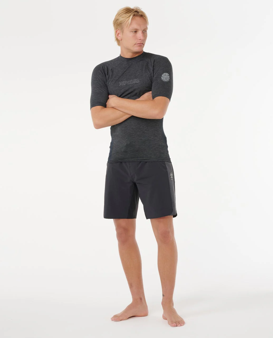 Dawn Patrol UPF Perf Short Sleeve Rash vest - Image 4