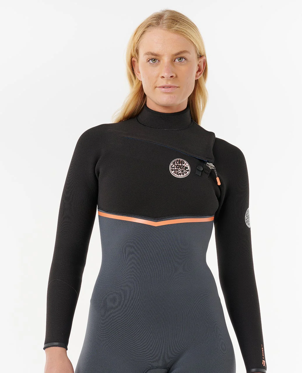 E-Bomb 4/3 Chest Zip Steamer Wetsuit - Image 5