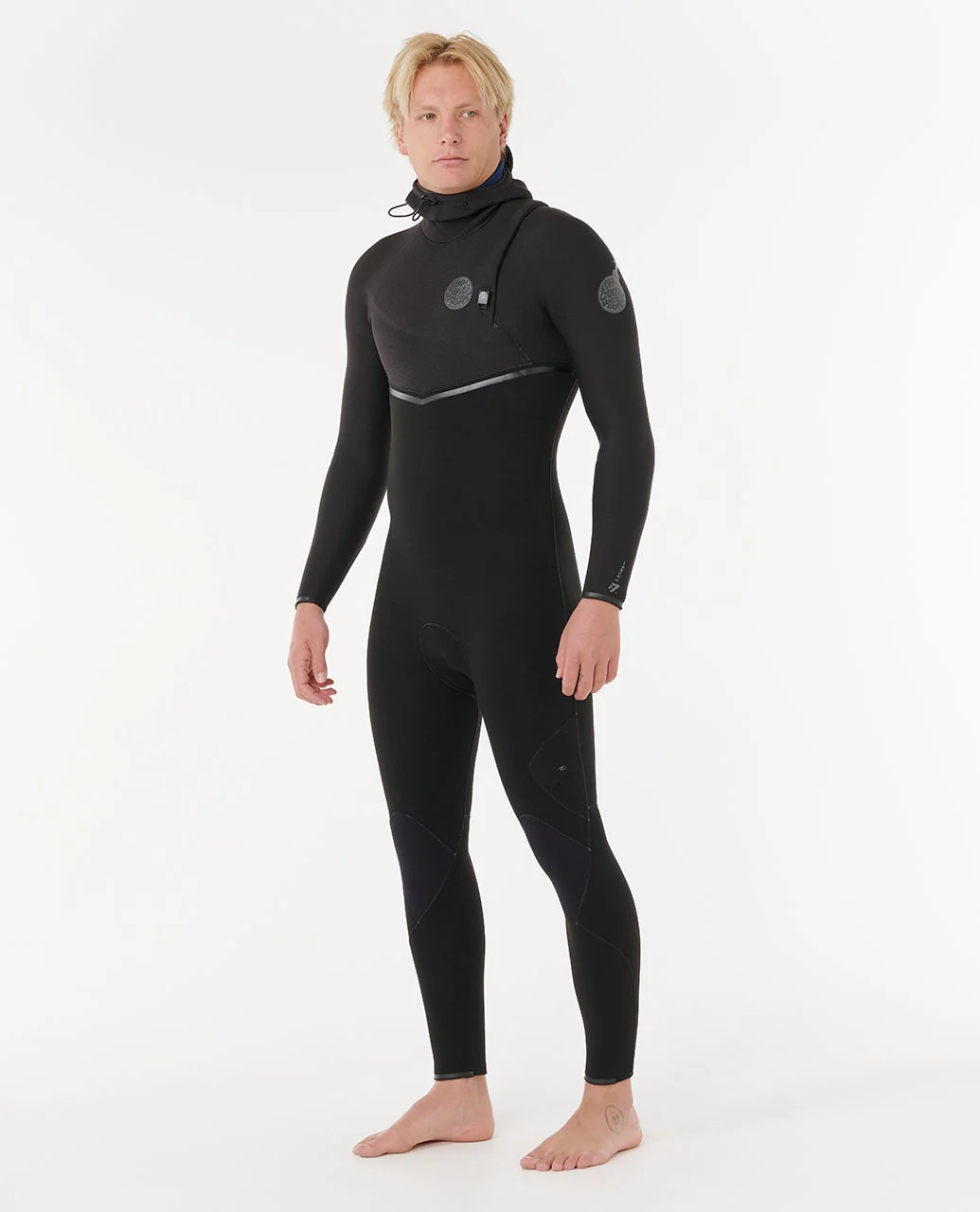 E-Bomb 5/4 Zip Free With Hood Fullsuit Wetsuit - Image 2