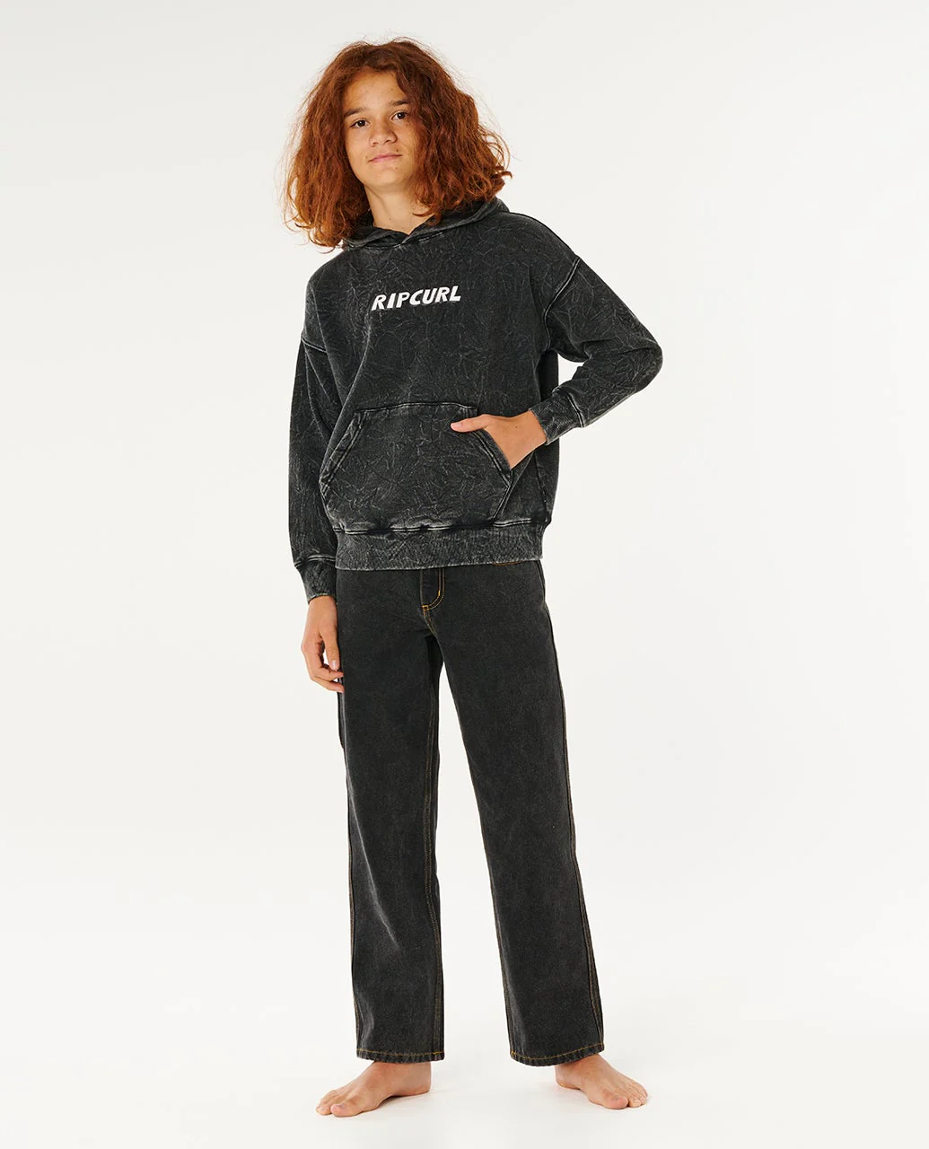 Eternal Shred Wash Hood Fleece Boy - Image 4