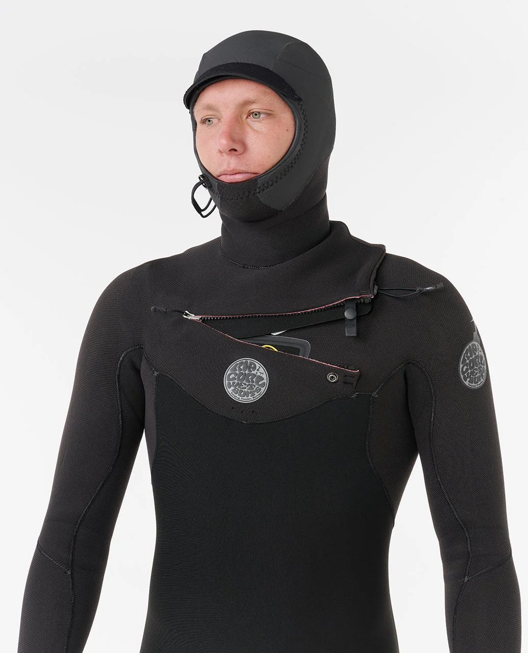 F-Bomb Fusion 4/3 Chest Zip Hooded Wetsuit - Image 11