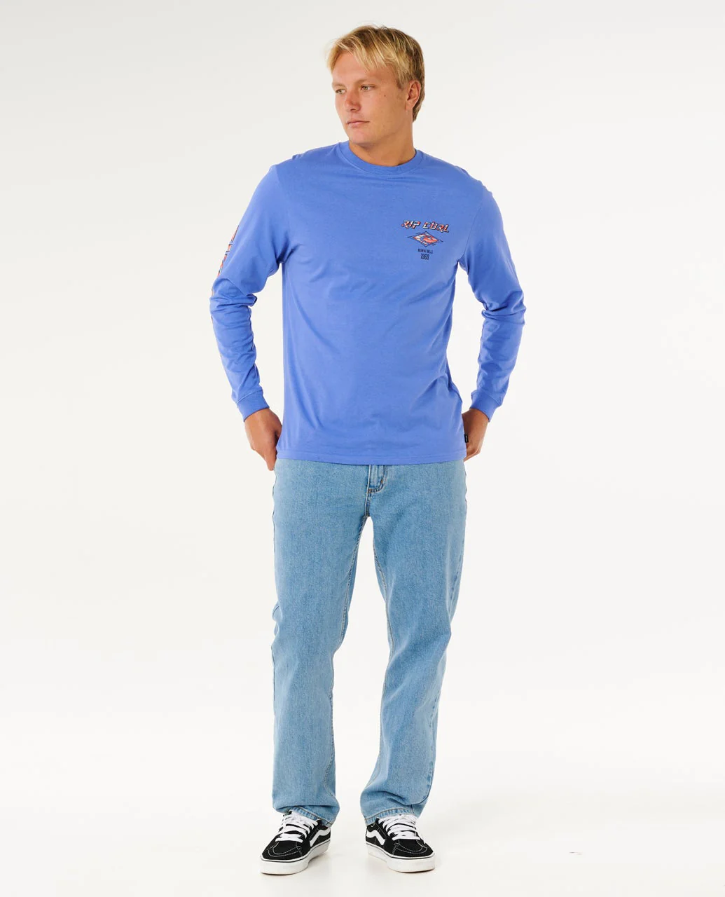 Fade Out Icon Long Sleeve Tee - Image 7