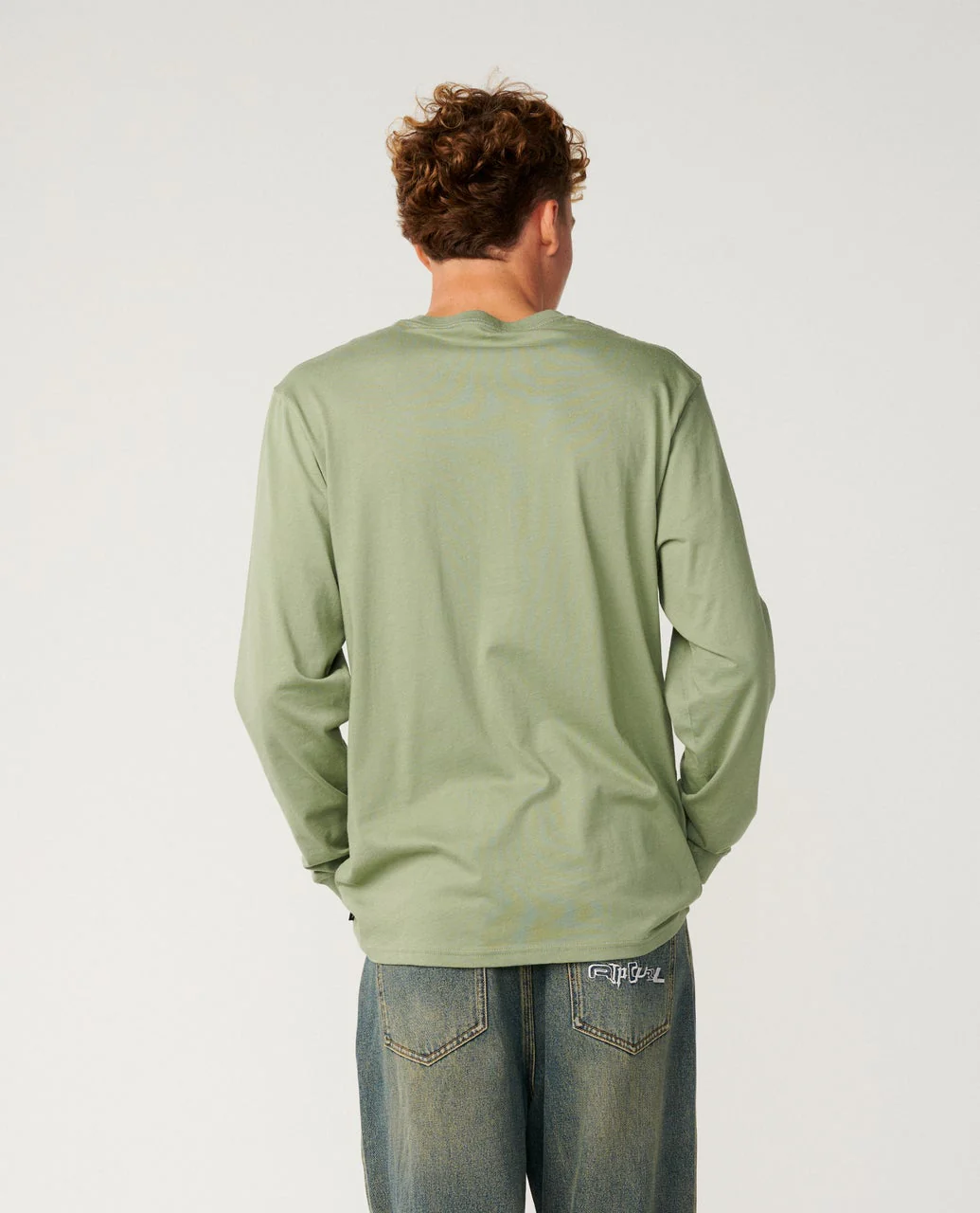 Fade Out Icon Long Sleeve Tee - Image 3