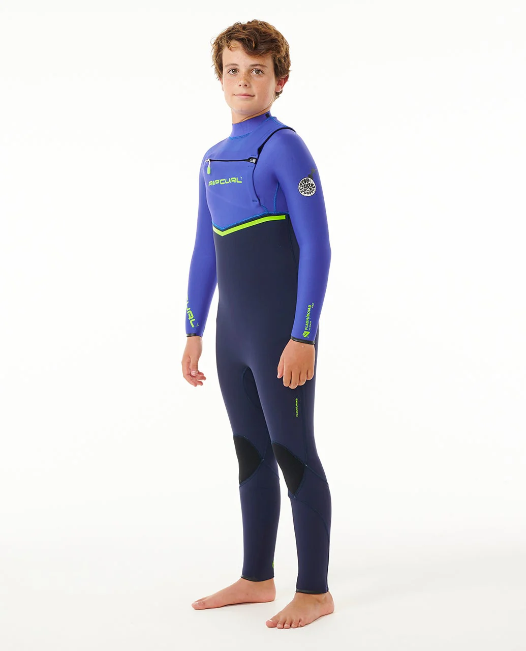 Flashbomb 5/3 Chest Zip Kids Wetsuit - Image 2