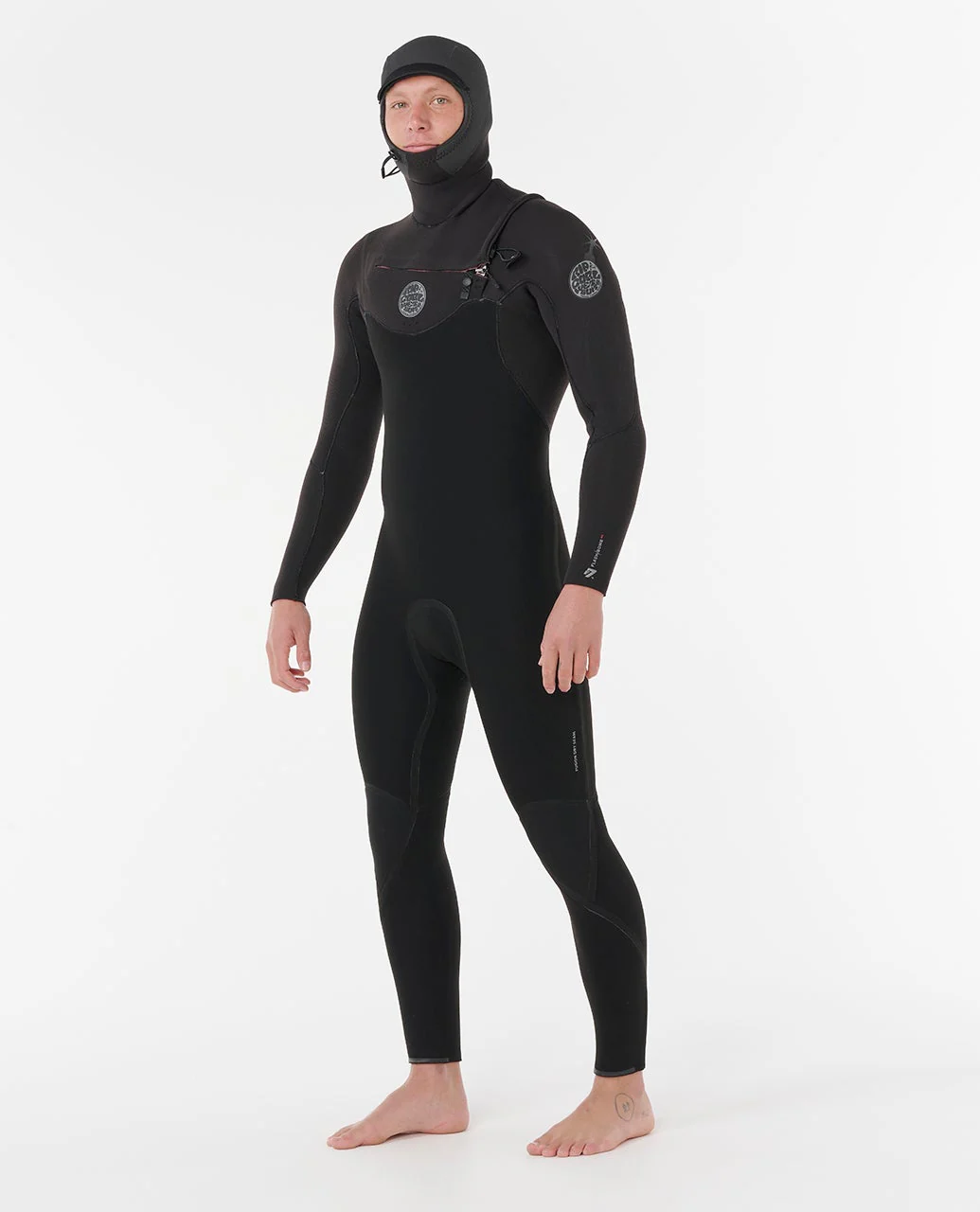 Flashbomb 6/4 Chest Zip With Hood Fullsuit Wetsuit - Image 2