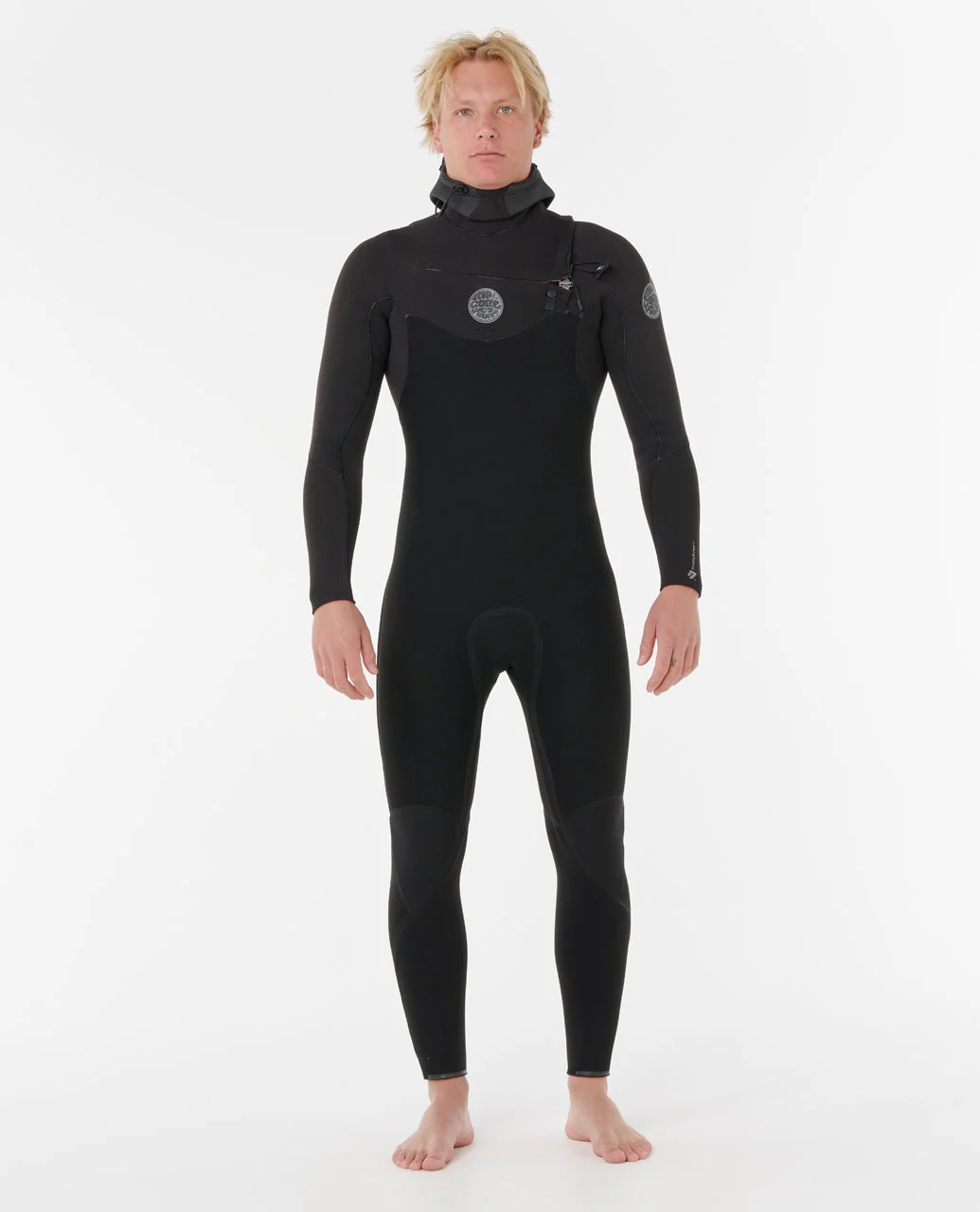 Flashbomb 6/4 Chest Zip With Hood Fullsuit Wetsuit - Image 4