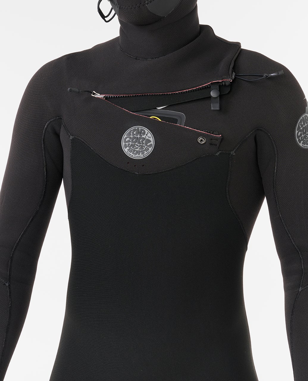 Flashbomb 6/4 Chest Zip With Hood Fullsuit Wetsuit - Image 7
