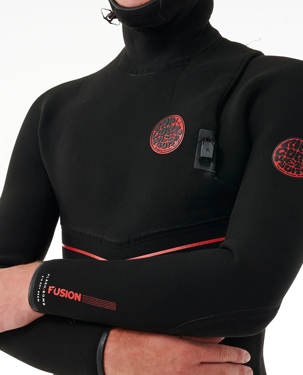 Flashbomb Fusion 5/4 Hood Zip Free Wetsuit - Image 6