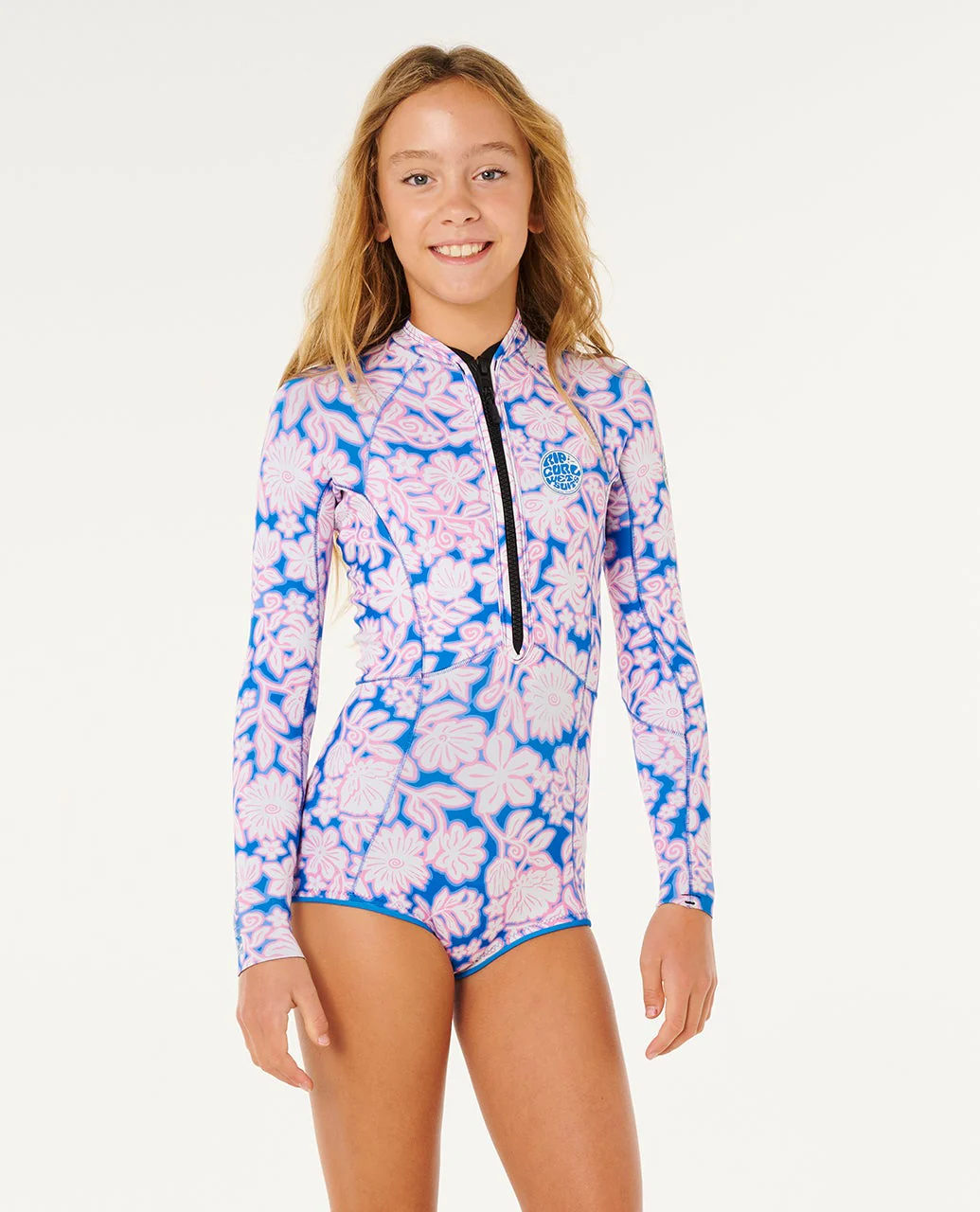 G-Bomb 1.5mm Front Zip Long Sleeve Springsuit Wetsuit Kids