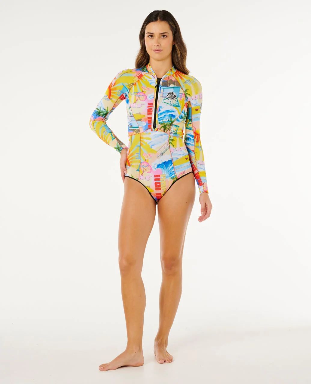 G-Bomb 1.5mm Long Sleeve Front Zip Full Coverage Springsuit - Image 4