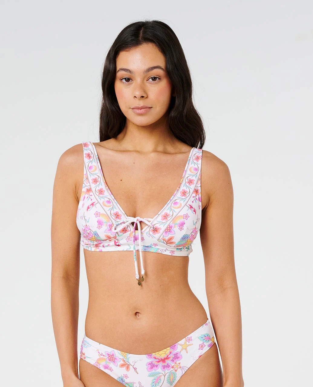 Half Moon Bay Multi Fit Deep V Bikini Top