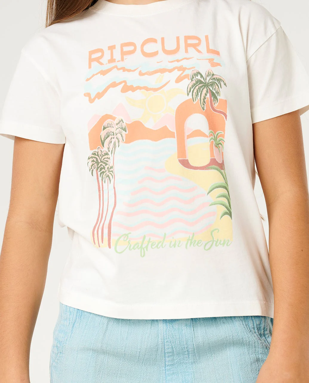 Half Moon Bay Relaxed Tee Girl - Image 5