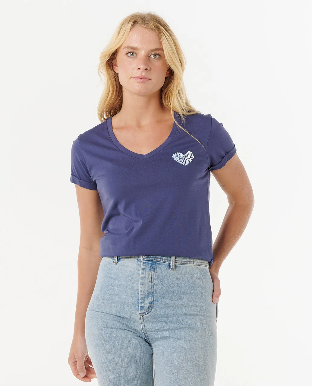 Heart V neck Tee - Image 7