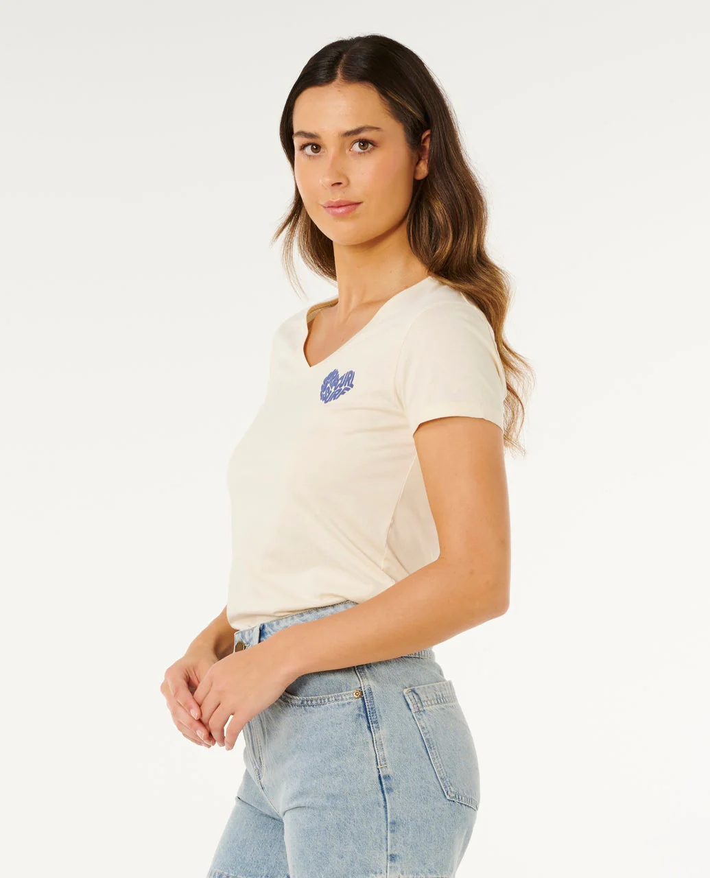 Rc Heart V Neck Tee - Image 2