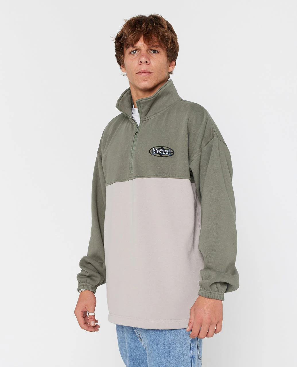Heritage Oval 1/4 Zip Crew - Image 2