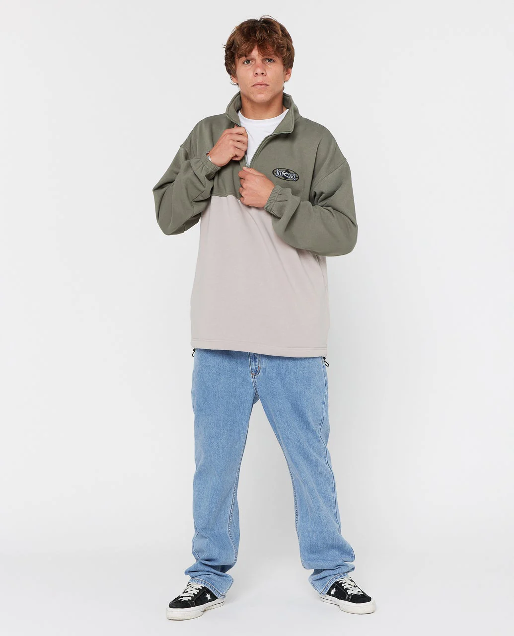Heritage Oval 1/4 Zip Crew - Image 4