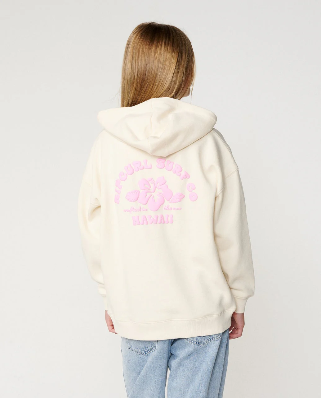 Hibiscus Heat Hawaii Fleece Girl - Image 3