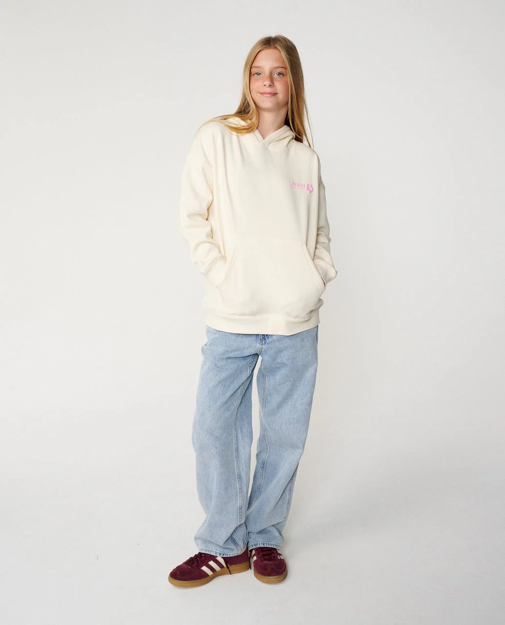 Hibiscus Heat Hawaii Fleece Girl - Image 4