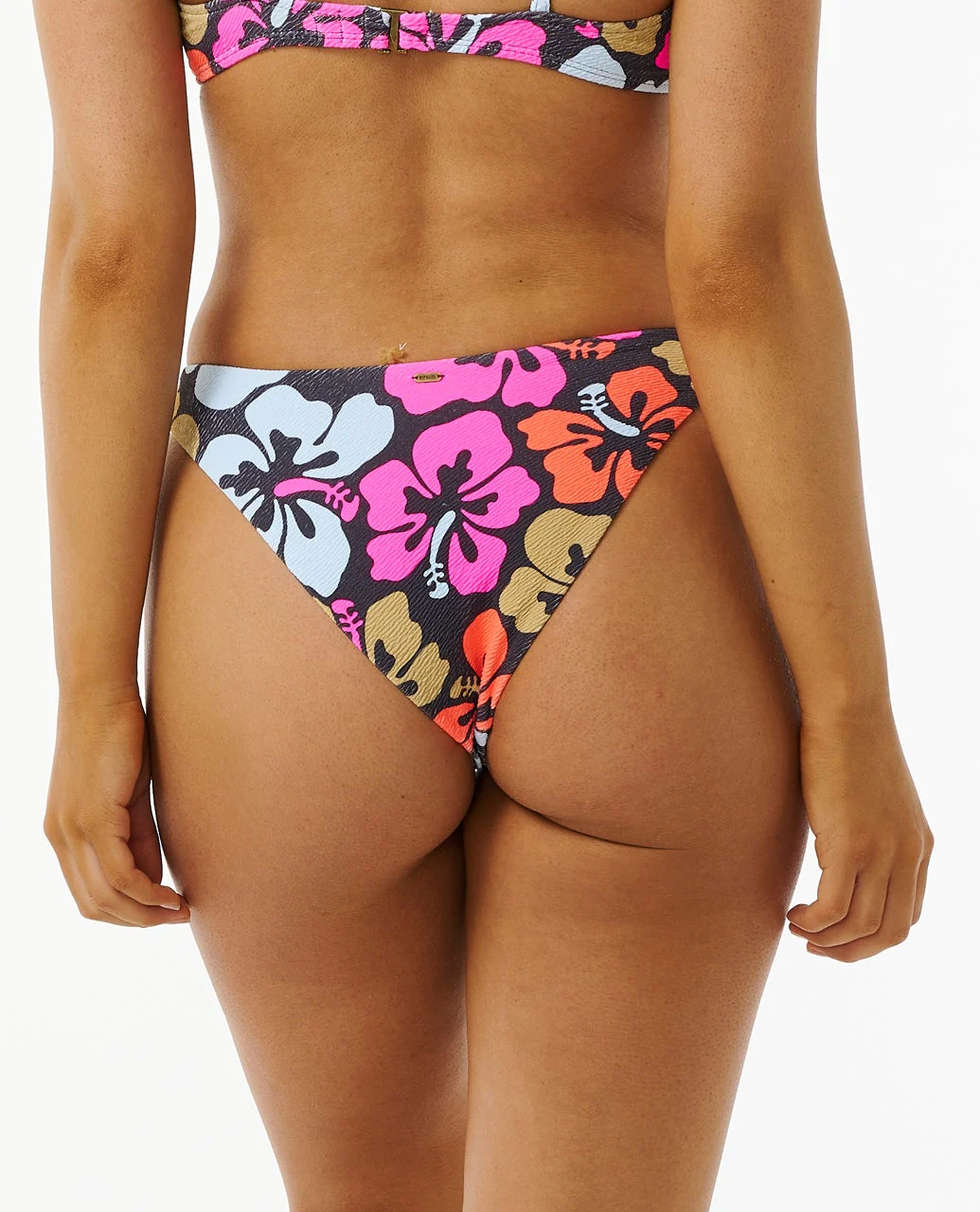 Hibiscus Heat Hi Cut Cheeky Coverage Bikini Bottom - Image 3