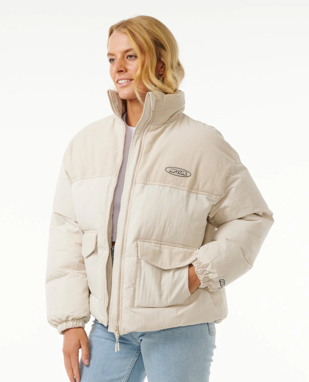 High Tide Mixed Cord Puffer - Image 2