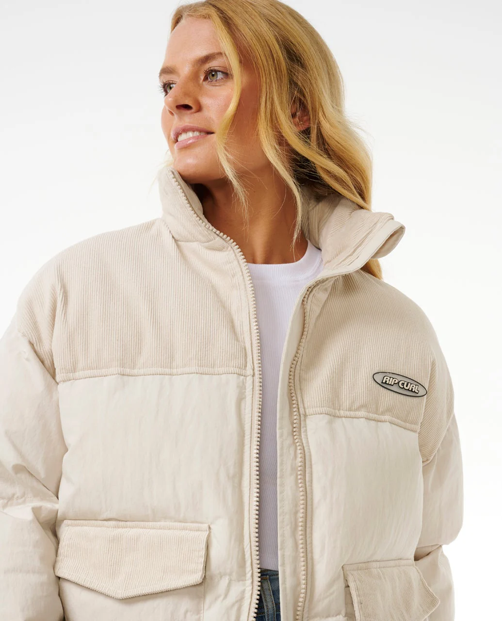 High Tide Mixed Cord Puffer - Image 6