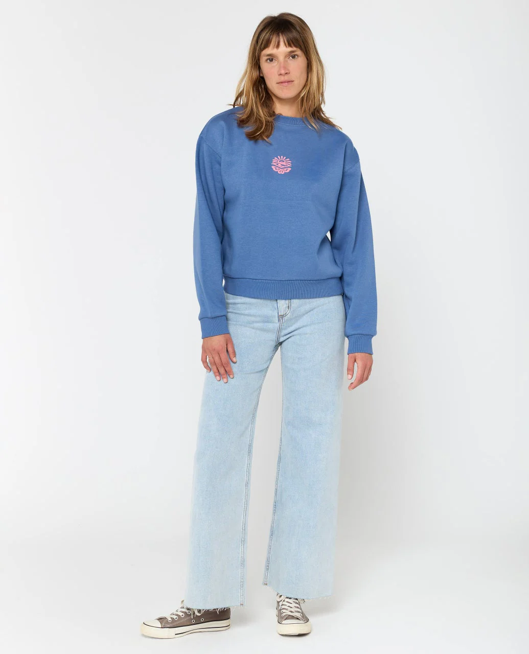 Icons Of Surf Relaxed Crew Fleece - Image 4