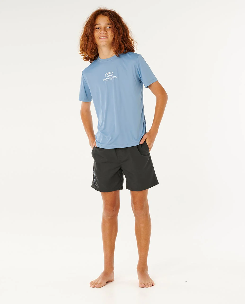 Icons Surflite UV Short Sleeve Rash Vest - Kids - Image 4