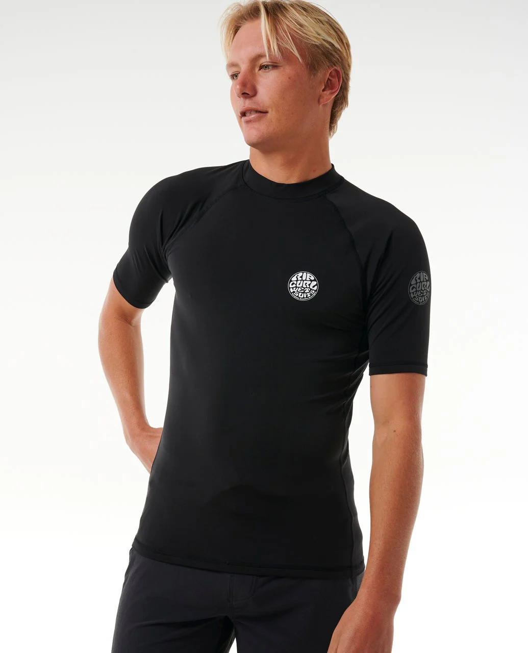 Icons UPF50+ Brushed Short Sleeve Rash Vest - Image 6