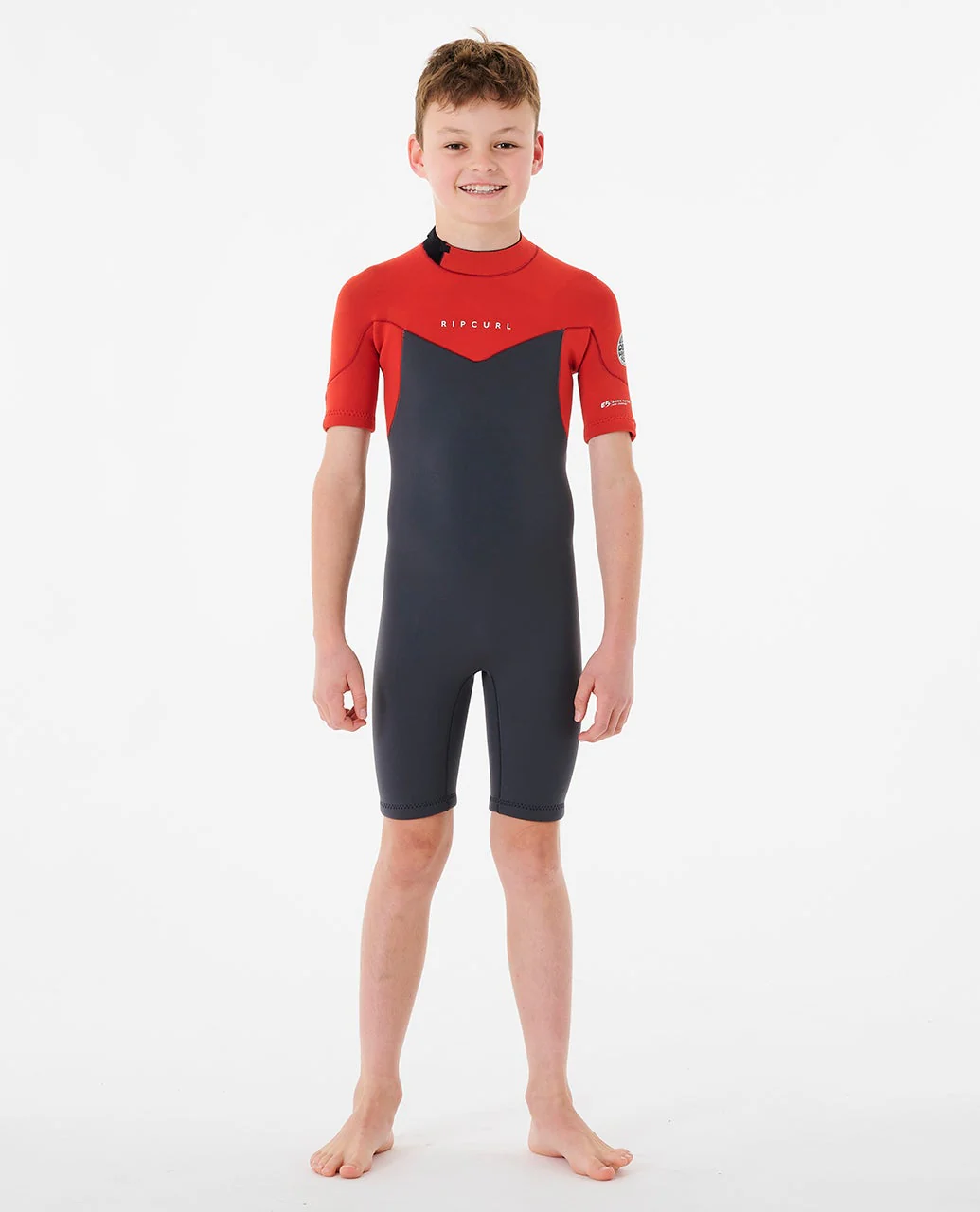 Junior Dawn Patrol 2/2 Back Zip Short Sleeve Wetsuit