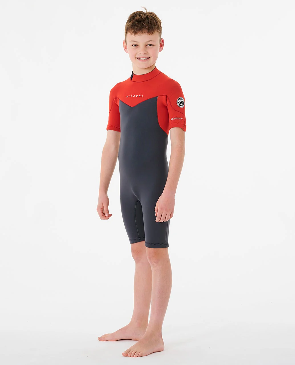 Junior Dawn Patrol 2/2 Back Zip Short Sleeve Wetsuit - Image 4