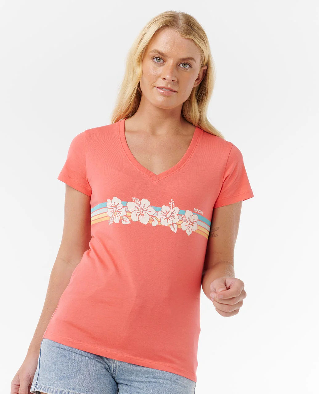 Keepsakes Short Sleeve V-Neck Tee - Image 6
