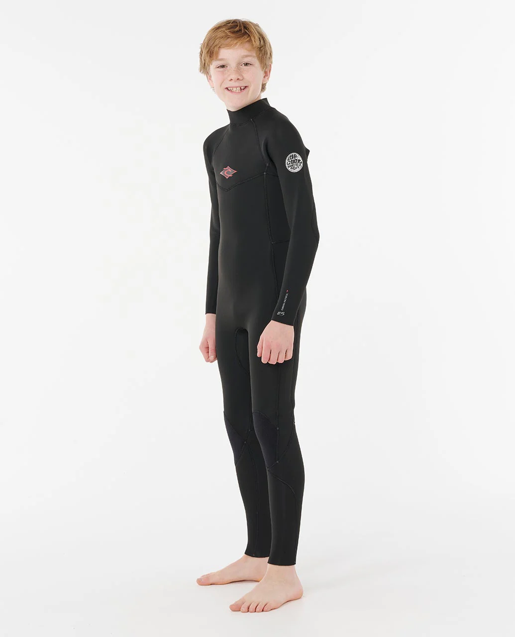 Kids Dawn Patrol 4/3 Back Zip Steamer - Image 2