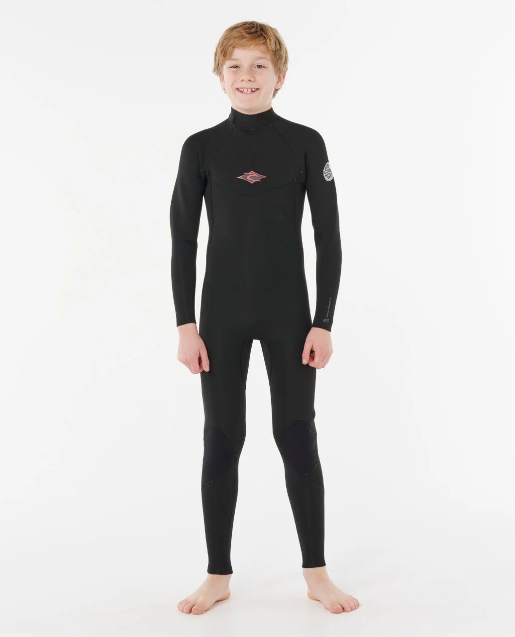 Kids Dawn Patrol 4/3 Back Zip Steamer - Image 4