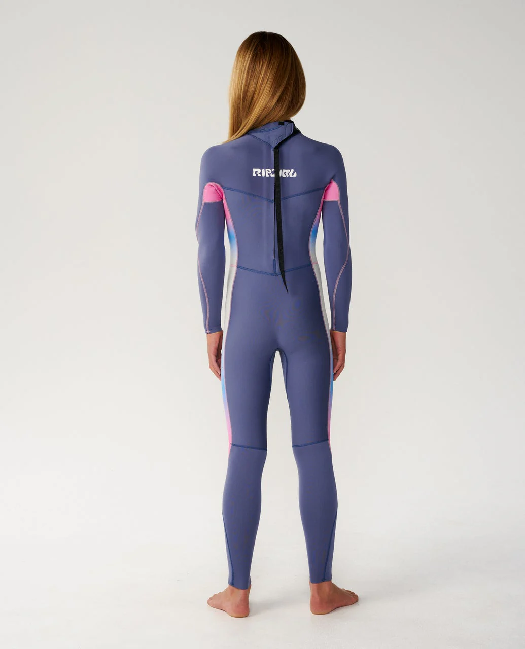 Kids Dawn Patrol 4/3 Back Zip Steamer - Image 3