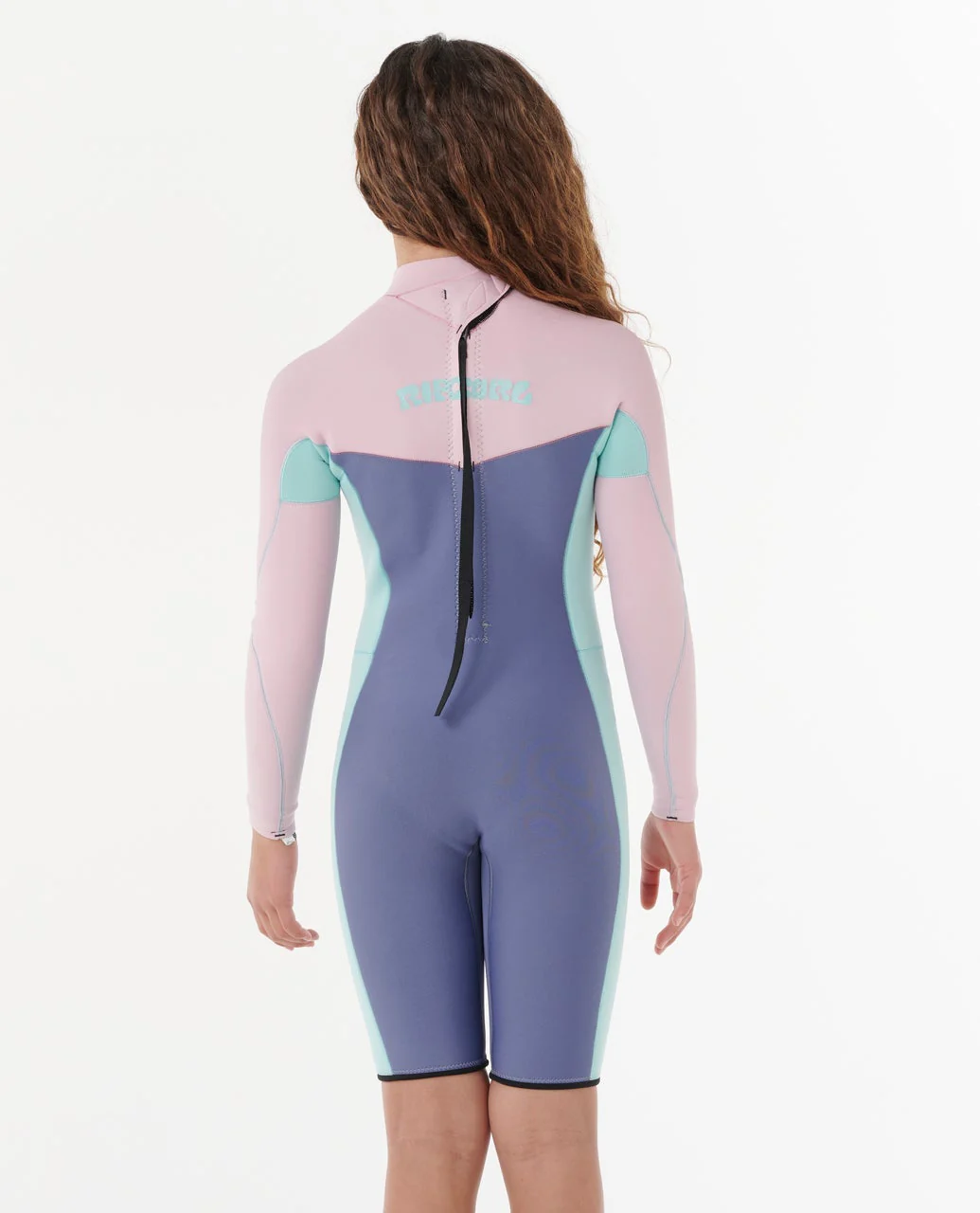 Kids Dawn Patrol Long Sleeve 2mm Back Zip  Spring Suit Wetsuit - Image 6
