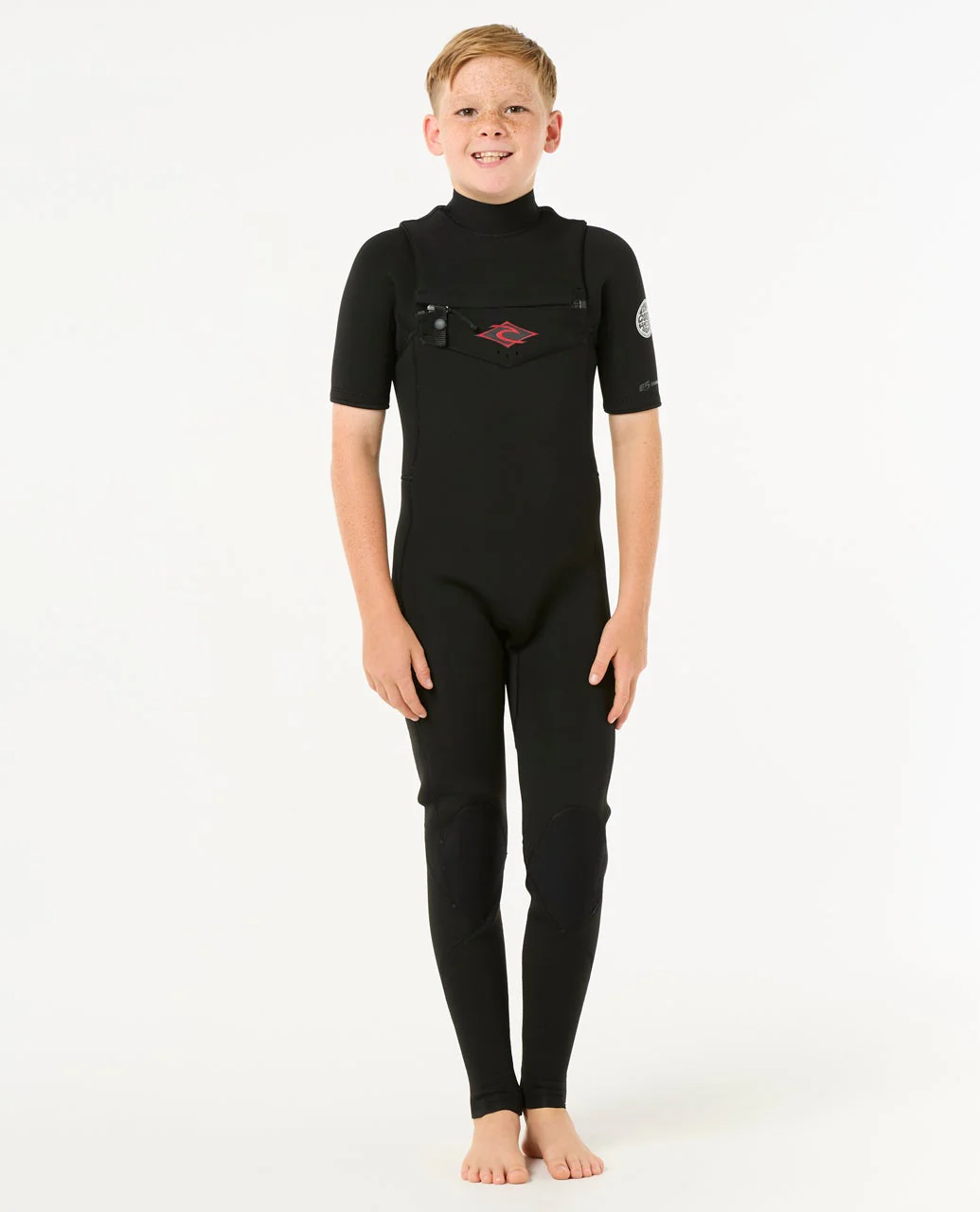 Kids Dawn Patrol Short 2/2 Sleeve Chest Zip Wetsuit