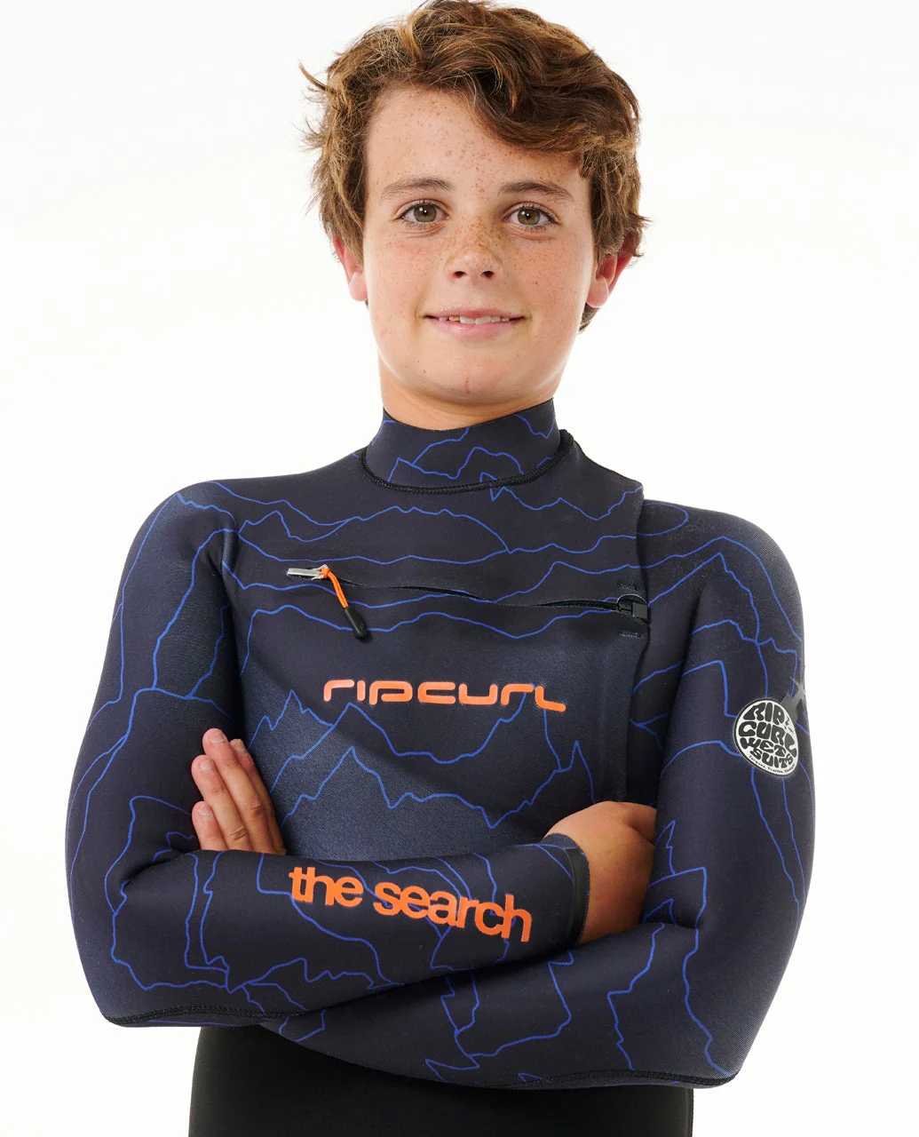 Kids Flashbomb 3/2 Chest Zip Wetsuit - Image 6